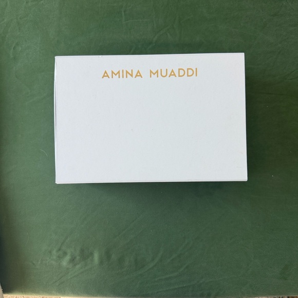 Amina Muaddi Rosie Glass Pump - like new with box and dust bag - Picture 5 of 7